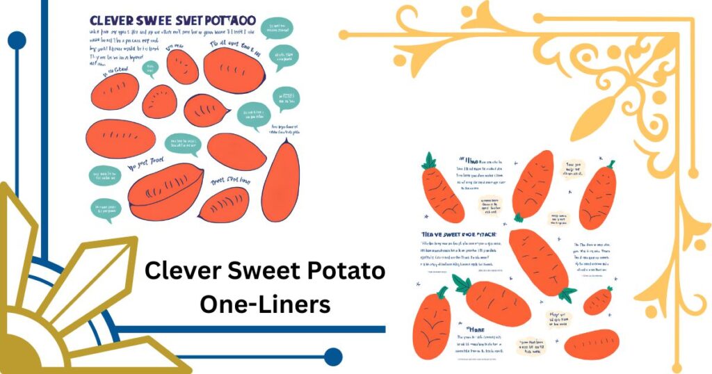 Clever Sweet Potato One-Liners for Quick Laughs