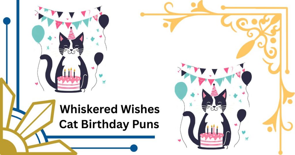 Whiskered Wishes: Top Cat Birthday Puns for Feline Celebrations