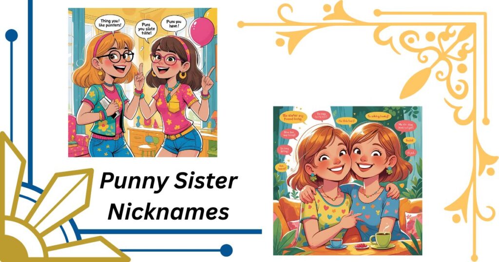 Punny Sister Nicknames