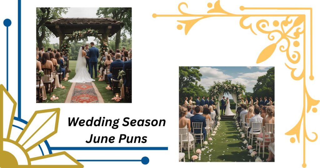 Wedding Season June Puns for Summer Ceremonies