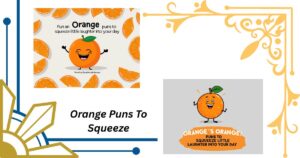 111+ Orange Puns To Squeeze A Little Laughter Into Your Day