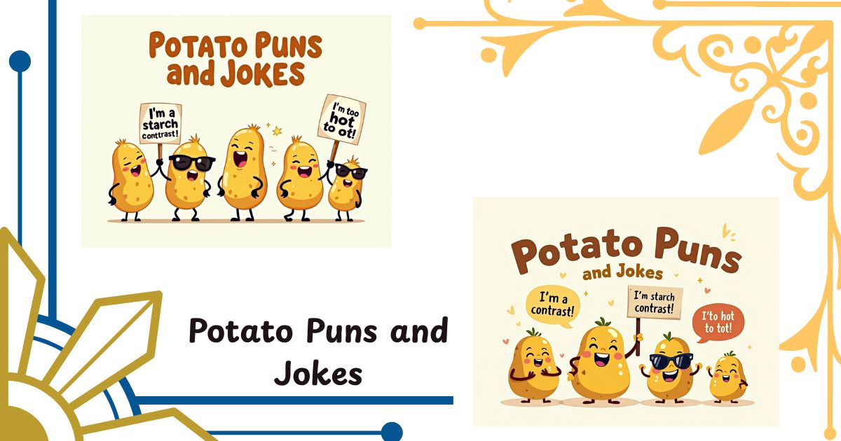 160+ Potato Puns and Jokes That’ll Make You Peel Over with Laughter