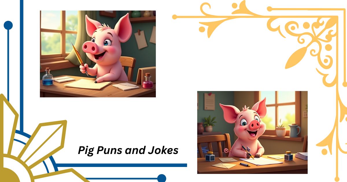 63 Pig Puns and Jokes That’ll Make Your Pen Pals Snort