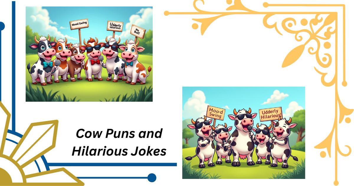 67 Best Cow Puns and Hilarious Jokes That’ll Make You Laugh Till You Moo