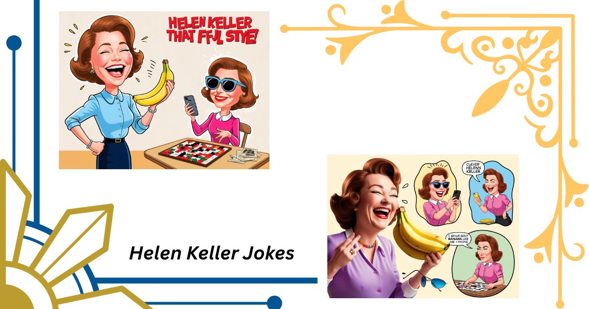 75+ Helen Keller Jokes That’ll Make You Laugh, Cringe & Question Everything