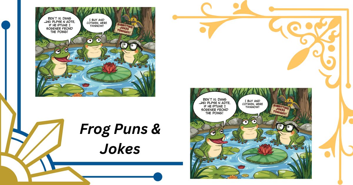 80+ Frog Puns & Jokes That’ll Make You Ribbit with Laughter