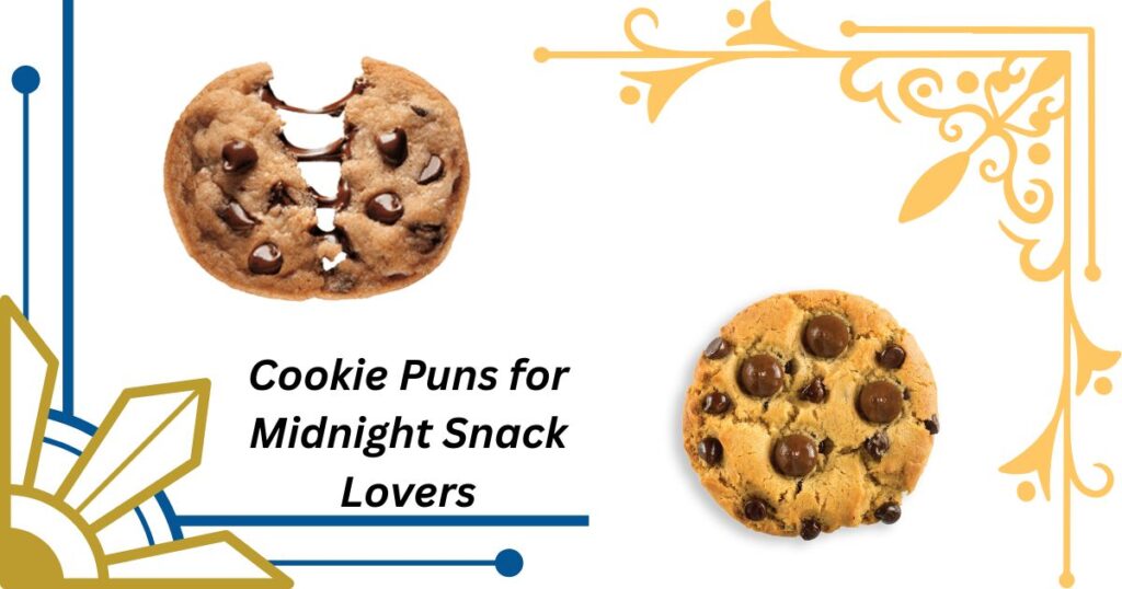 Cookie Puns for Midnight Snack Lovers