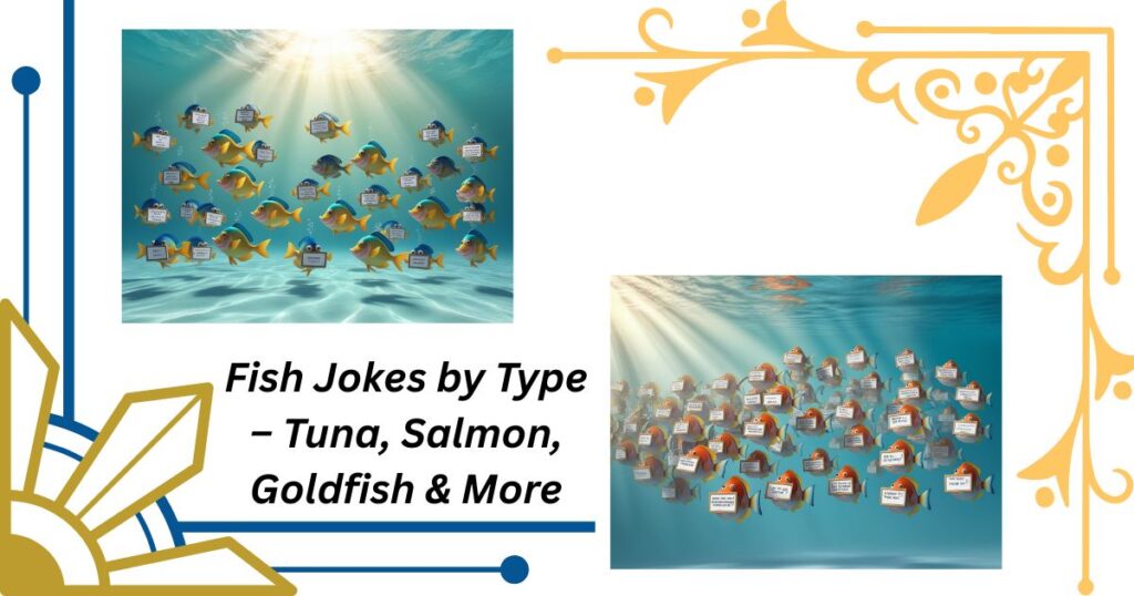 Fish Jokes by Type – Tuna, Salmon, Goldfish & More