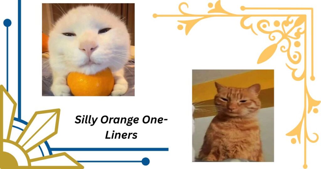 Silly Orange One-Liners You Can't Resist Laughing At