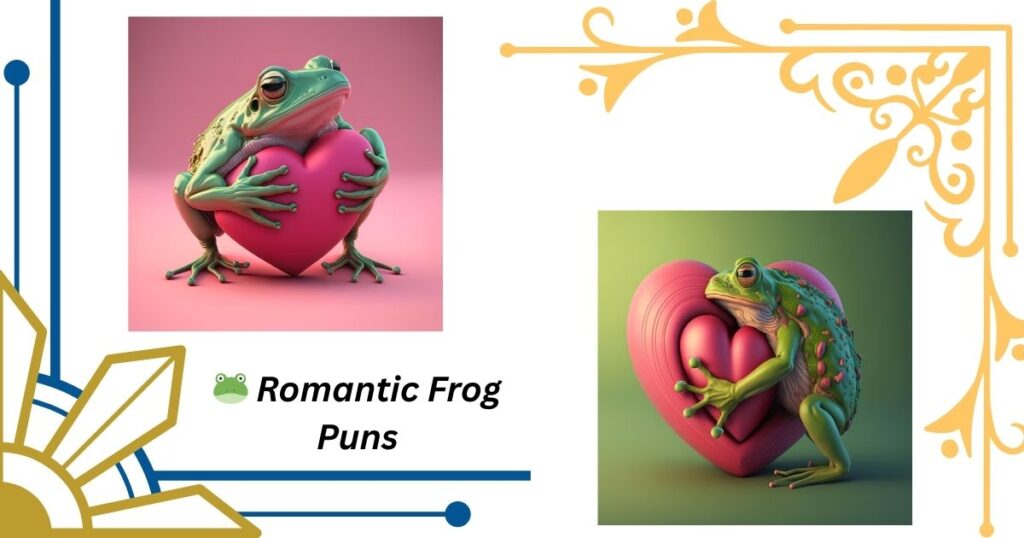🐸 Romantic Frog Puns