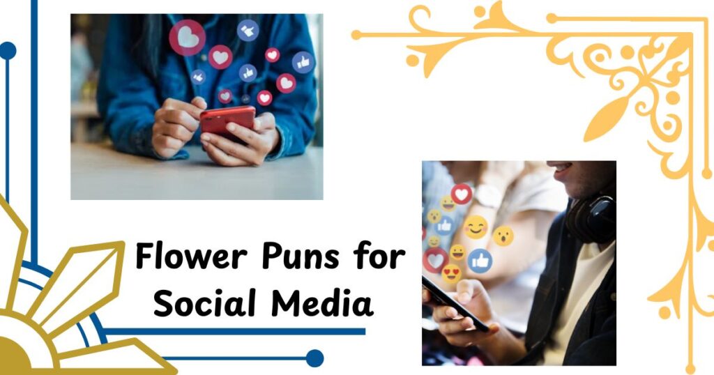 💬 Hilarious Flower Puns for Social Media Captions