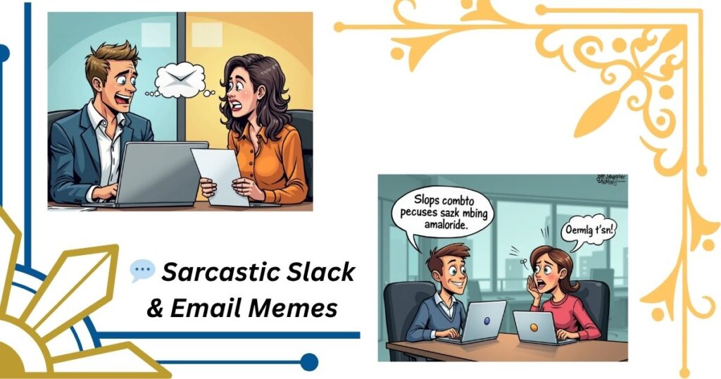 💬 Sarcastic Slack & Email Memes