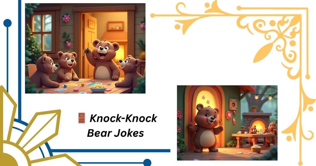 🚪 Knock-Knock Bear Jokes That’ll Crack You Up