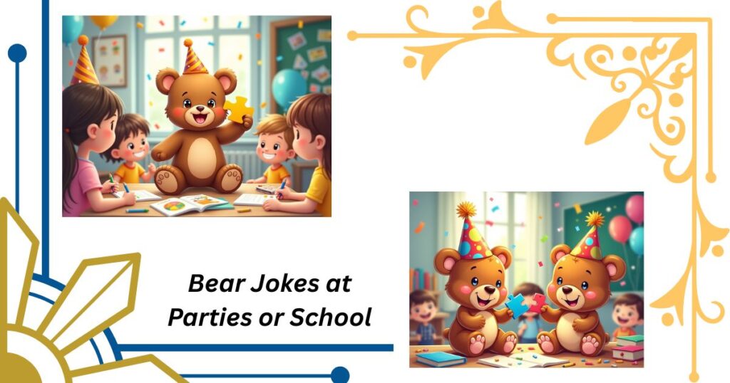🧩 How to Use These Bear Jokes at Parties or School