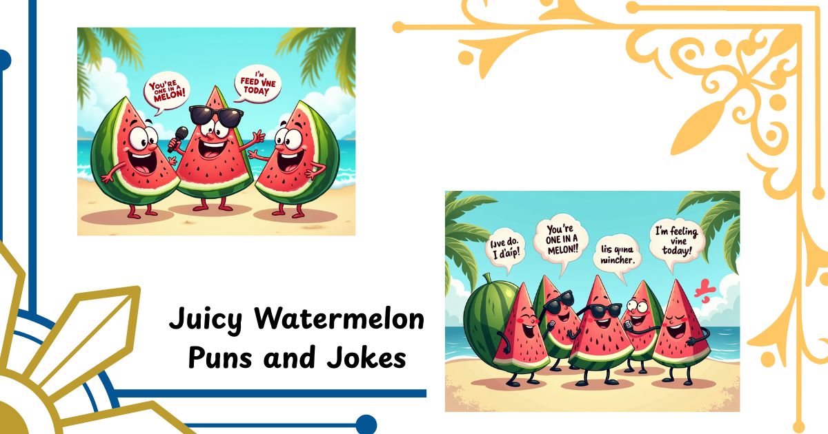 140+ Juicy Watermelon Puns and Jokes That'll Have You Cracking Up & Craving More