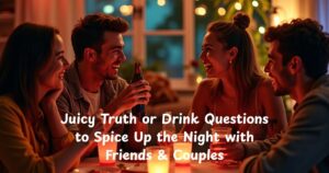 180+ Juicy Truth or Drink Questions to Spice Up the Night with Friends & Couples