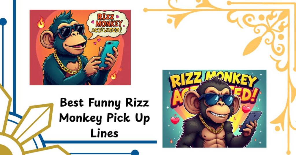 Best Funny Rizz Monkey Pick Up Lines