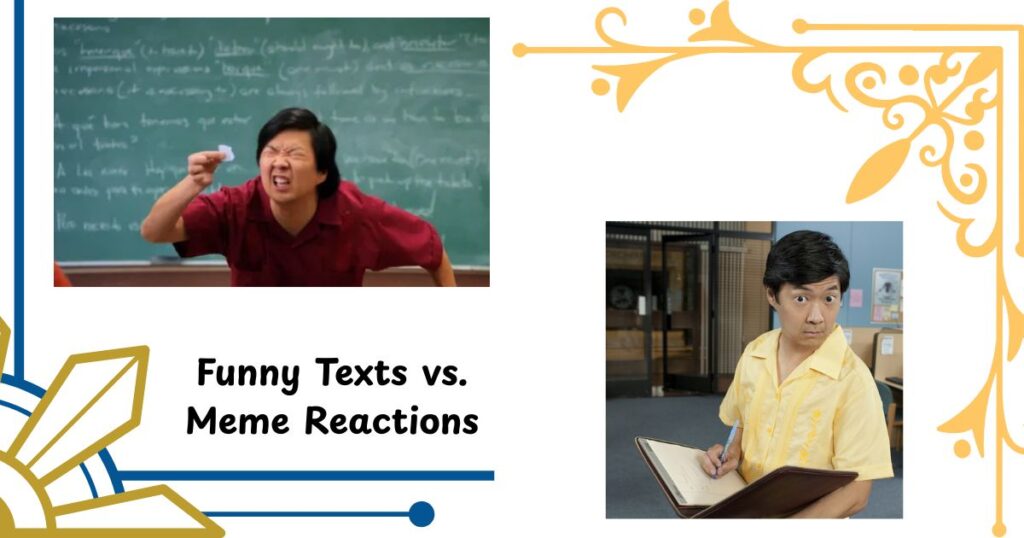 Funny Texts vs. Meme Reactions: Why Memes Win