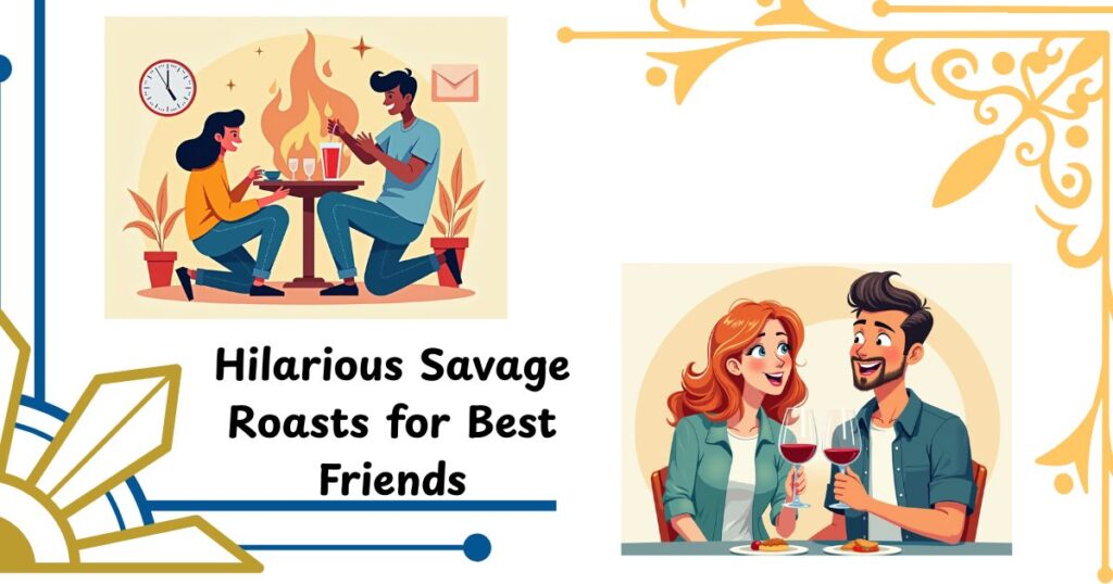 Hilarious Savage Roasts for Best Friends