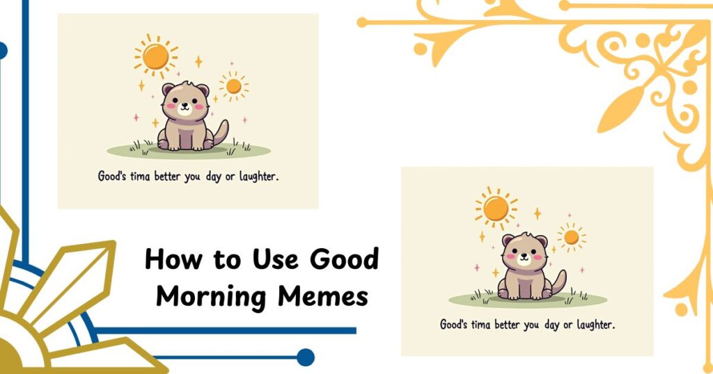 How to Use Good Morning Memes to Boost Your Mood