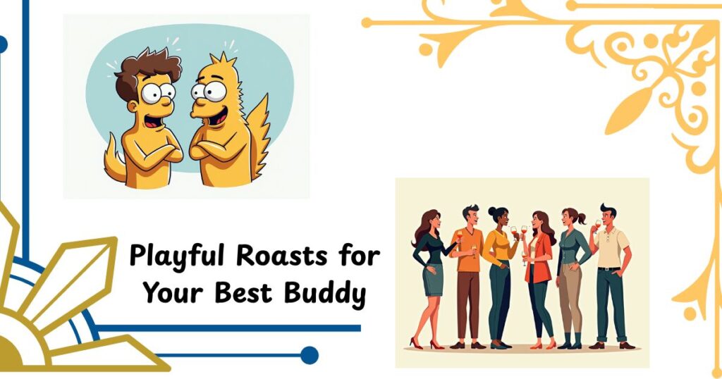 Playful Roasts for Your Best Buddy