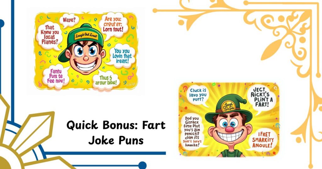 Quick Bonus: Fart Joke Puns for Wordplay Lovers