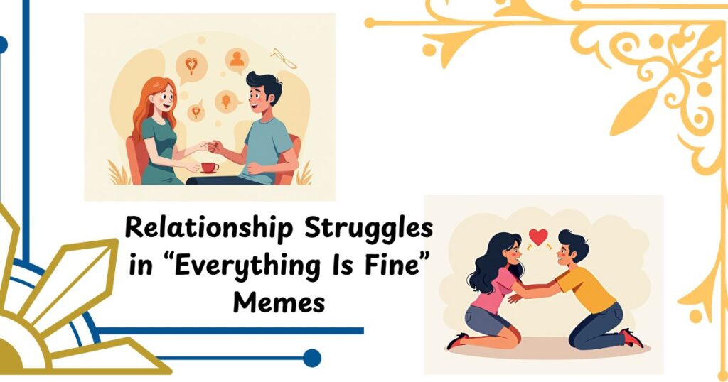 Relationship Struggles in “Everything Is Fine” Memes
