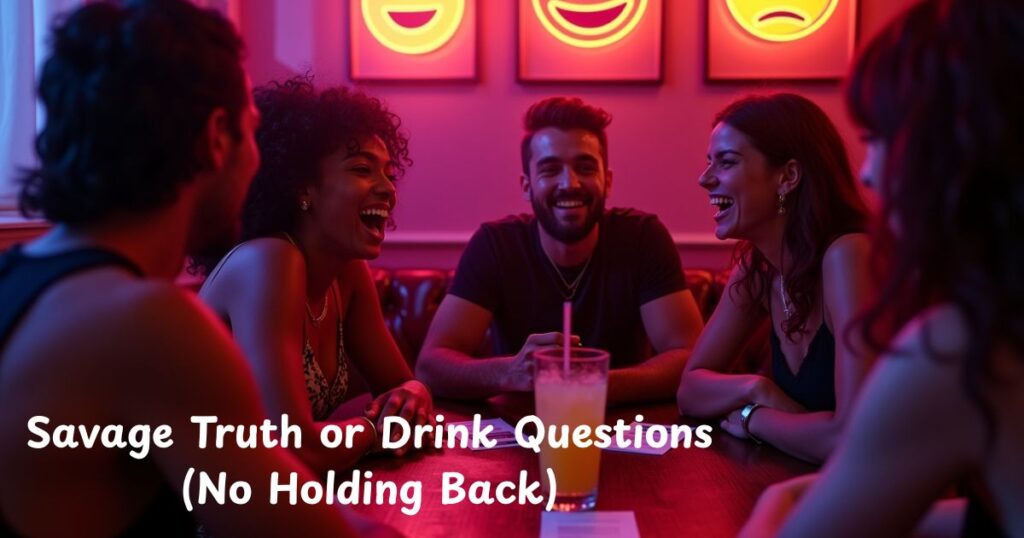 🥶 Savage Truth or Drink Questions (No Holding Back)