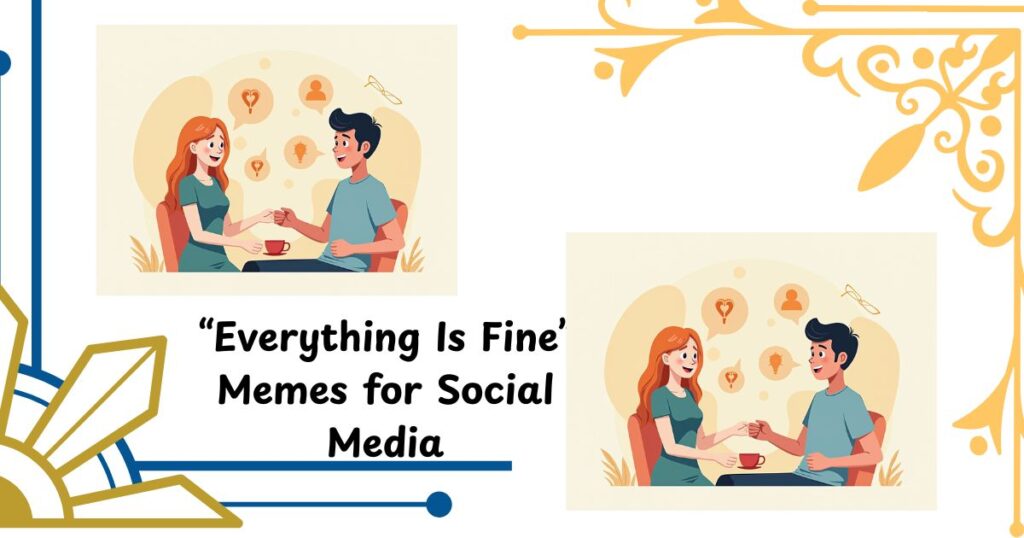 Shareable “Everything Is Fine” Memes for Social Media