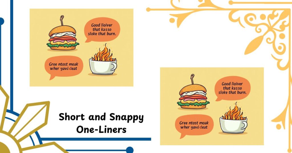 Short and Snappy One-Liners That Sting