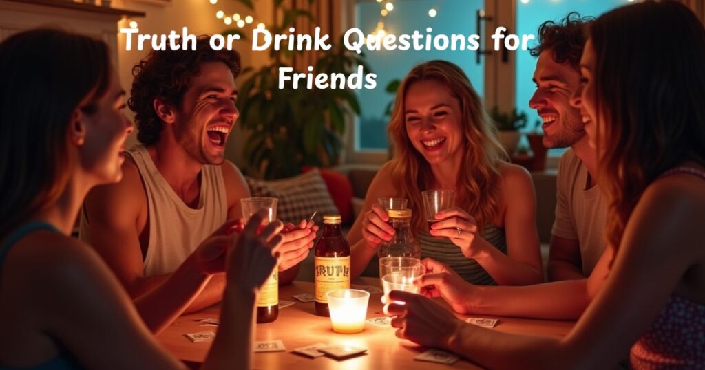 Truth or Drink Questions for Friends