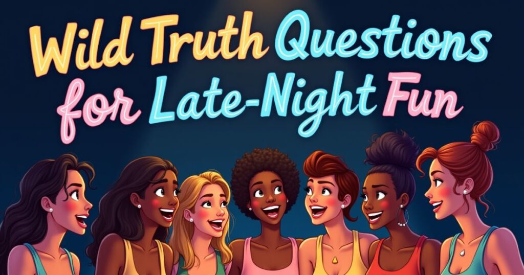 Wild Truth Questions for Late-Night Fun