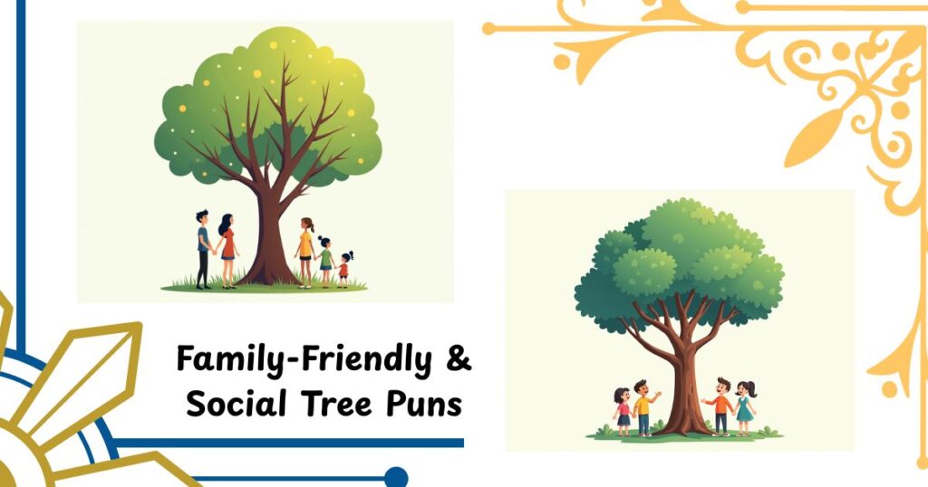 Family-Friendly & Social Tree Puns