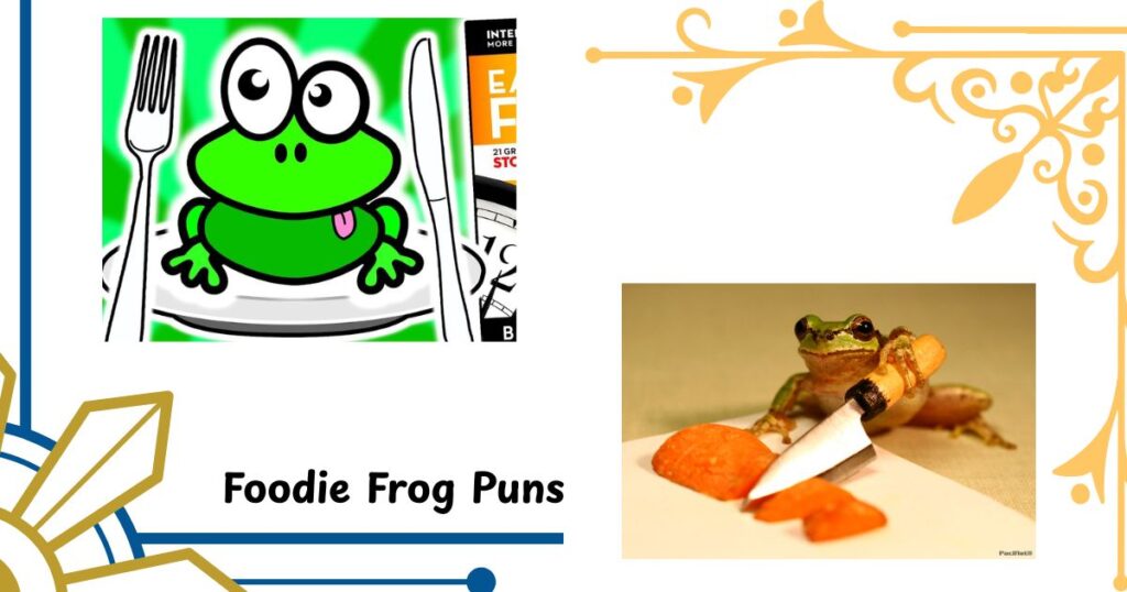 Foodie Frog Puns That Satisfy Every Appetite
