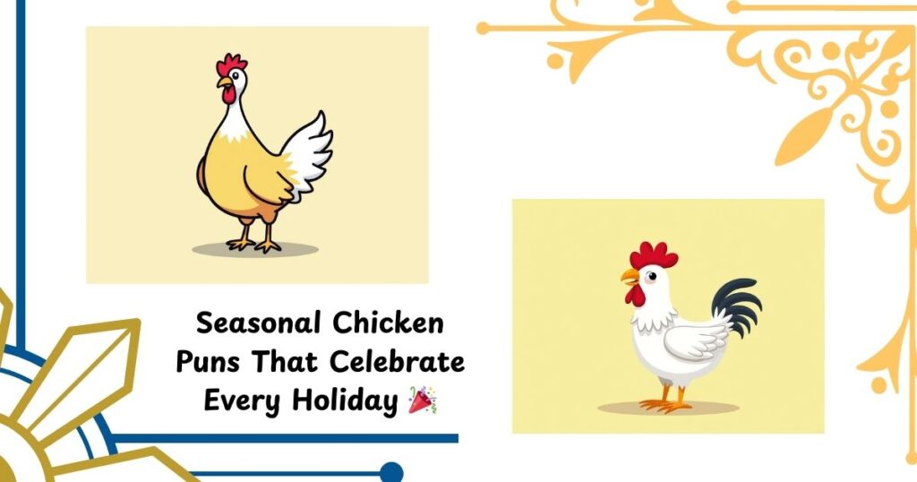 Seasonal Chicken Puns That Celebrate Every Holiday 🎉