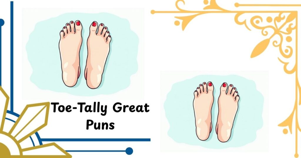 Toe-Tally Great Puns