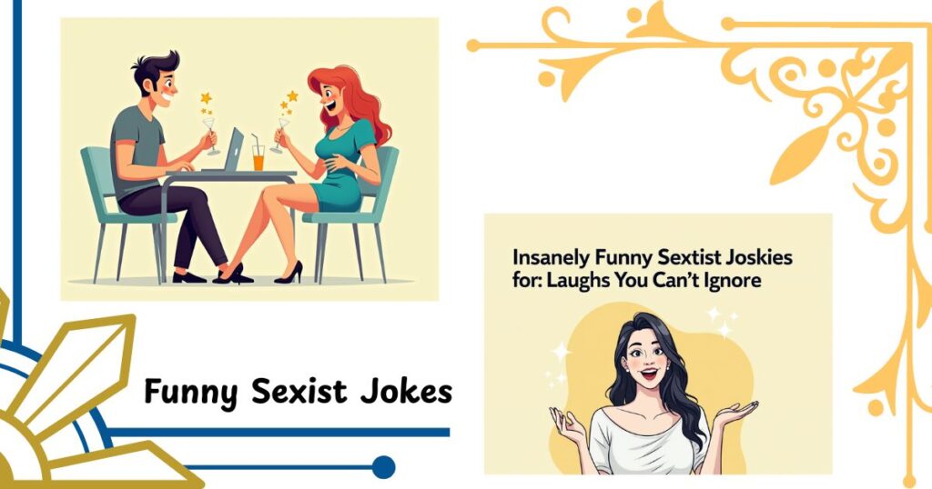 Top 25 Hilarious Sexist Jokes That Still Get Laughs